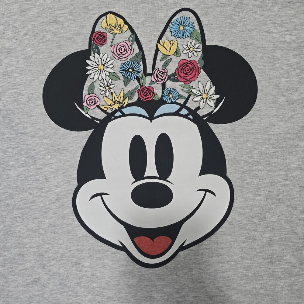 Women's Disney Embroidered Mini Mouse T-shirt Size 2X Cotton 100% - Picture 2 of 6